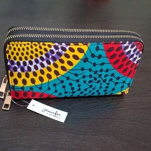 Stylish Colorful Women's Wallet Wristlet